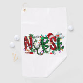 Stethoscoop RN LPN Scrub Nurs Golfhanddoek (Insitu)