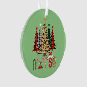 Stethoscoop RN LPN Scrub Nurs Ornament (voorkant)