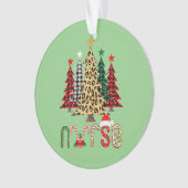 Stethoscoop RN LPN Scrub Nurs Ornament (voorkant)