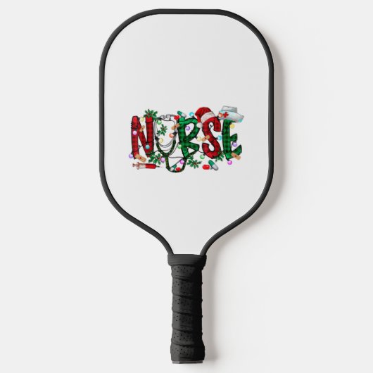 Stethoscoop RN LPN Scrub Nurs Pickleball Paddle (Voorkant)