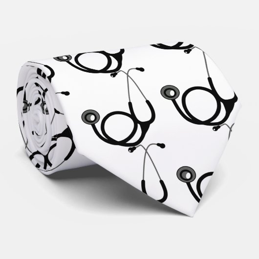 Stethoscoop Stropdas (Opgerold)