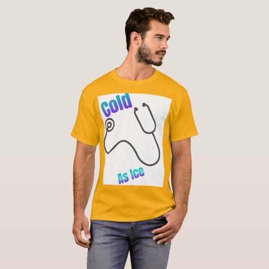 Stethoscoop T-shirt (Voorkant volledig)