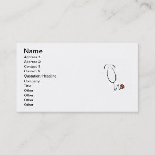 Stethoscoop T-shirts en cadeautjes Visitekaartje