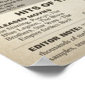 Stethoscoop Times for Nurse Retirement Party 1980 Poster (Hoek)