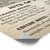 Stethoscoop Times for Nurse Retirement Party Poster (Hoek)