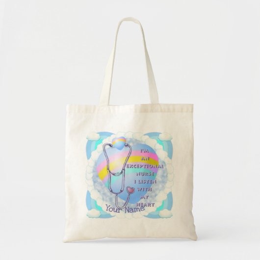 Stethoscoop uitzonderlijke verpleegkundige tote bag (Voorkant)