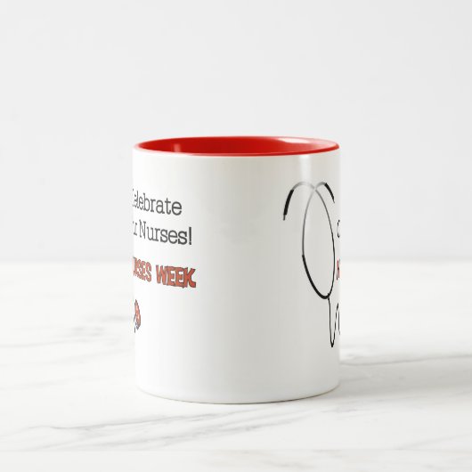 Stethoscoop Verpleegkundigen Week Mokken (Center)