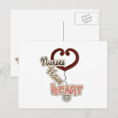 Stethoscoop verpleegsters hebben T-shirts en GIfts Briefkaart (Voorkant / Achterkant)
