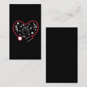 Stethoscoop Visitekaartje (Voorkant / Achterkant)