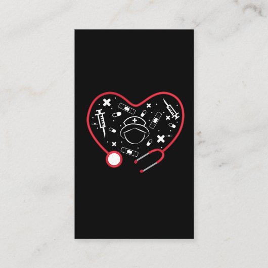 Stethoscoop Visitekaartje (Voorkant)