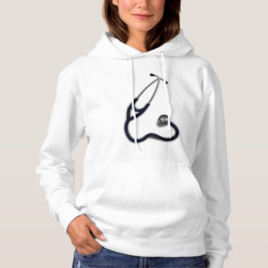 Stethoscoop Vrouwen Hoodie (Voorkant)