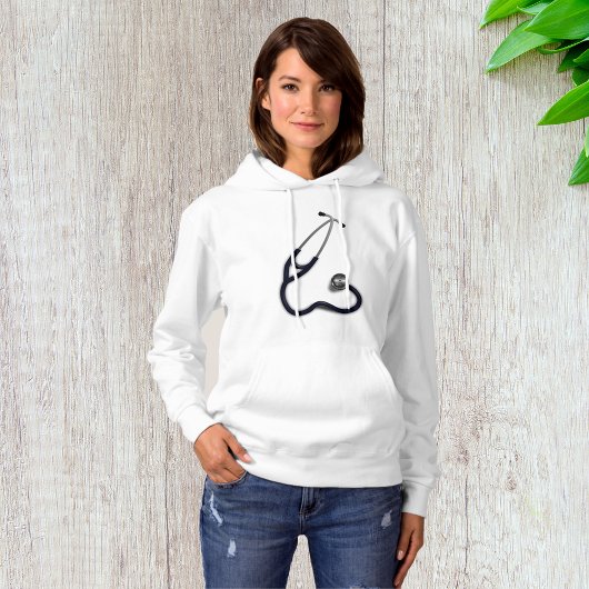 Stethoscoop Vrouwen Hoodie