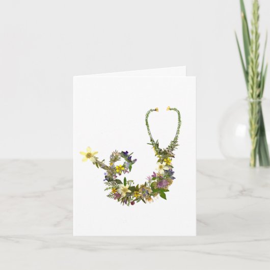 Stethoscoop Wenskaart Verpleegster LPN RN Witte Ja Kaart (Voorkant)