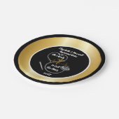 Stethoscoop | Ze is klaar om de Shots te bellen Papieren Bordje (Gekanteld)