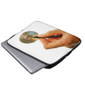stethoscoop ziekenhuis ziek beter beterschap. laptop sleeve (Voorkant onderkant)