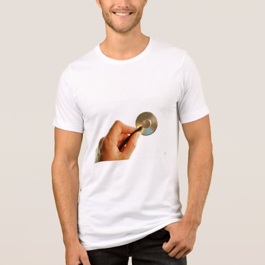 stethoscoop ziekenhuis ziek beter beterschap. Tri-Blend shirt (Voorkant)