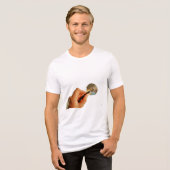 stethoscoop ziekenhuis ziek beter beterschap. Tri-Blend shirt (Voorkant volledig)