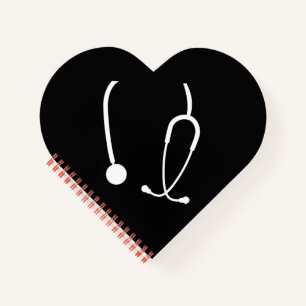 Stethoscoop Zurse Doctor Funny Nurse Notitieboek