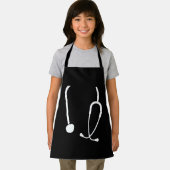Stethoscoop Zurse Doctor Funny Nurse Schort (Insitu)