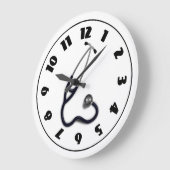 Stethoscoopklok Grote Klok (Hoek)