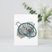 StethoscoopMoney061612.png Briefkaart (Staand voorkant)