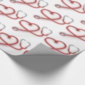 Stethoscooppapier voor warmteafvoer cadeaupapier (Hoek)