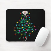 Stethoscope Christmas Tree Lights Nurse Christmas  Muismat (Met muis)