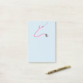 Stethoscope Doctor Physician Destiny Destiny's Post-it® Notes (Op bureau)