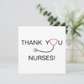 Stethoscope Heart Nurse Dankuwel (Staand voorkant)