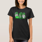 Stethoscope Nurse Life Irish Gnomes Nurse St. Patr T-shirt (Voorkant)