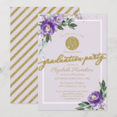 Stethoscope Nursing School Afstudeerder Party Paar Kaart (Voorkant / Achterkant)