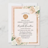 Stethoscope Nursing School Afstudeerder Party Phot Kaart (Voorkant)