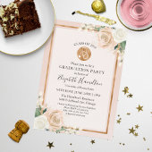 Stethoscope Nursing School Afstudeerder Party Phot Kaart