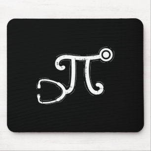 Stethoscope Pi Day Cool Wiskunde Symbols Registere Muismat