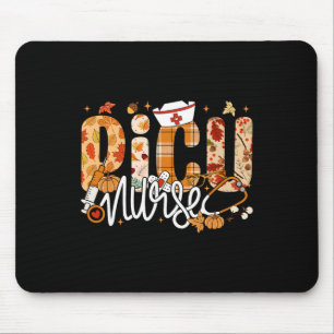 Stethoscope Picu Nurse Herfst Yall Autumn Leaves T Muismat