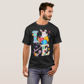 Stethoscope Scrub Life Neurse Bunny Easter Day Out T-shirt (Voorkant volledig)
