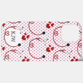 Stethoscopen en harten Monogram Case-Mate iPhone Case (Achterkant (horizontaal))
