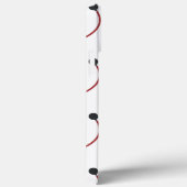 Stethoscopen en harten Monogram Case-Mate iPhone Case (Achterkant / Rechts)