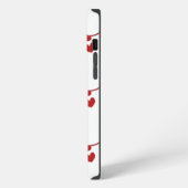 Stethoscopen en harten Monogram iPhone Hoesje (Linkerkant)