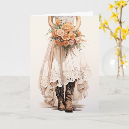 Stetson & Kant Bruiloft: Boeket Bliss Kaart (Gele Bloem)