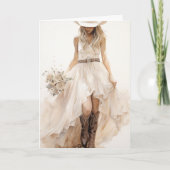 Stetson & Kant bruiloft: Diamond Dust Kaart (Voorkant)