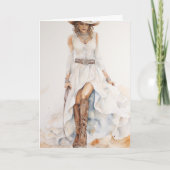 Stetson & Kant Bruiloft: Lariat Liefde Kaart (Voorkant)