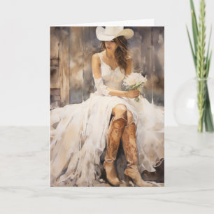 Stetson & Kant Bruiloft: Prairie Petals Kaart