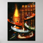 Stettheimer-schilderij, Fate on the Lake Poster (Voorkant)