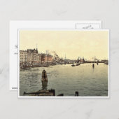 Stettin Harbour, Pommeraina, Duitsland (Szczeci) Briefkaart (Voorkant / Achterkant)