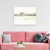 Steuart West Side Market en Mission Canvas Afdruk (Insitu (Woonkamer))