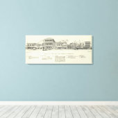 Steuart West Side Market en Mission Canvas Afdruk (Insitu (Houten vloer))