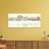 Steuart West Side Market en Mission Canvas Afdruk (Insitu (Woonkamer))