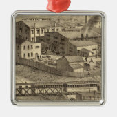 Steubenville Foundry and Machine Works Metalen Ornament (Voorkant)