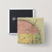Steubenville, Ohio 2 Vierkante Button 5,1 Cm (Voorkant /achterkant)
